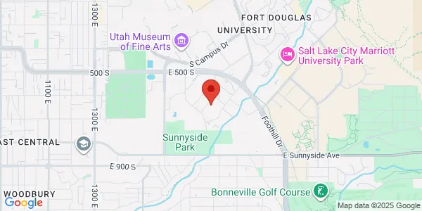 Map of 500 Foothill Dr Salt Lake City, UT 84148