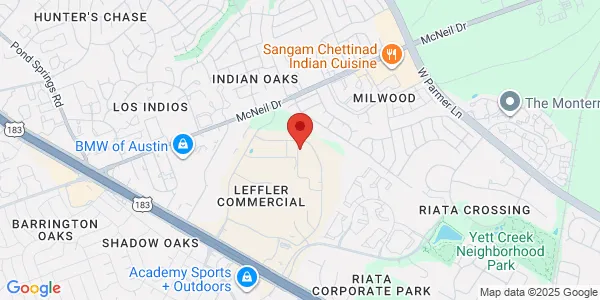 Map of 12515-2 Research Blvd Ste 225 Austin, TX 78759