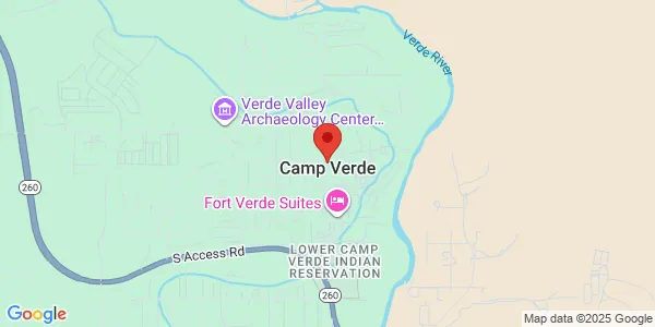 Map of 1298 W Finnie Flats Rd Camp Verde, AZ 86322