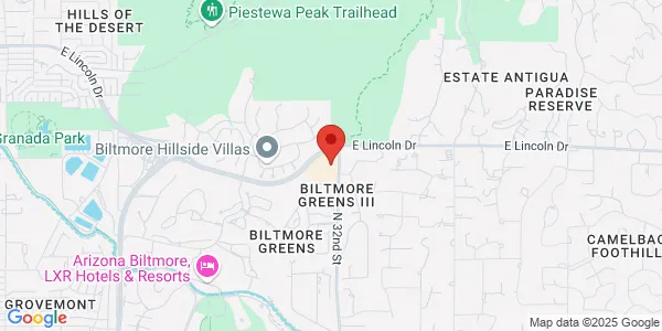 Map of 3137 E Lincoln Dr Phoenix, AZ 85016