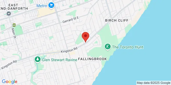 Map of 1232 Kingston Road Toronto, ON M1N 1P5 Canada