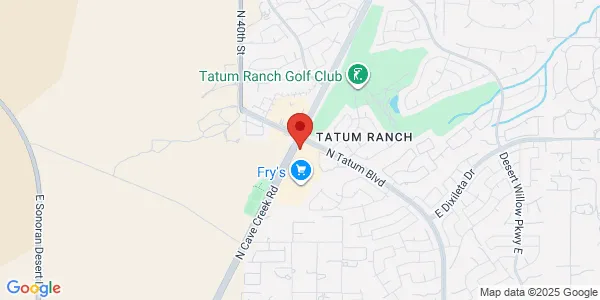 Map of 29662 N Tatum Blvd Cave Creek, AZ 85331