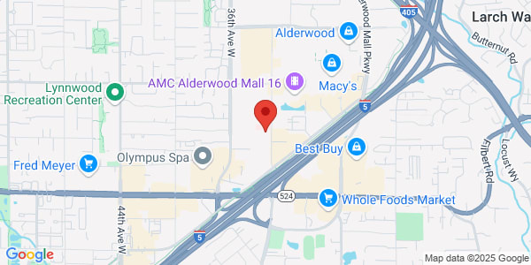 Map of 19116 33rd Ave W Lynnwood, WA 98036