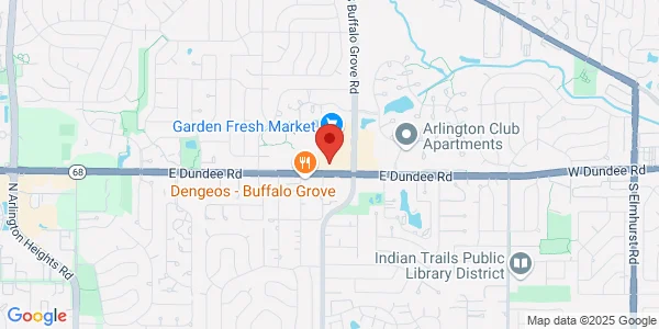 Map of 56 W Dundee Rd Buffalo Grove, IL 60089
