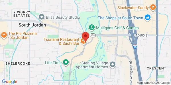 Map of 10696 S River Front Pkwy South Jordan, UT 84095