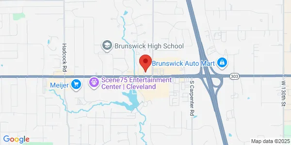 Map of 3439 Center Rd Brunswick, OH 44212