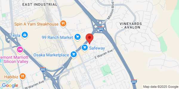 Map of 46690 Mohave Dr Fremont, CA 94539