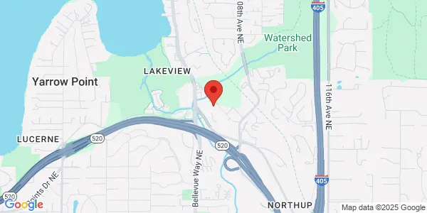 Map of 10517 NE 38th Pl Ste 11 Kirkland, WA 98033