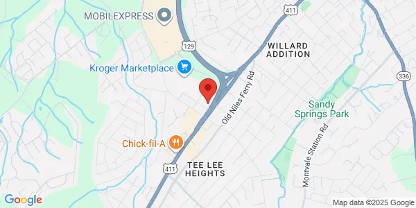 Map of 108 Keller Ln Maryville, TN 37801