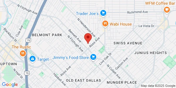 Map of 1717 N. Garrett Ave. Garland, TX 75042