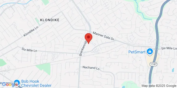 Map of 3405 Breckenridge Ln Louisville, KY 40220