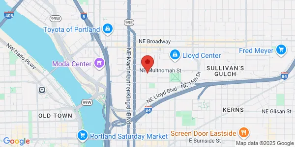 Map of 700 NE Multnomah St Ste 120 Portland, OR 97232