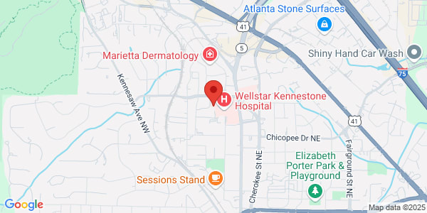 Map of 340 Kennestone Hospital Blvd Ste 10 Marietta, GA 30060