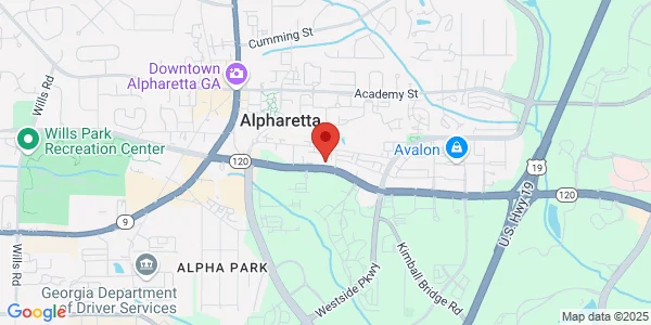 Map of 2450 Old Milton Pkwy Ste 101 Alpharetta, GA 30009