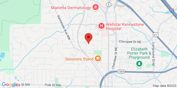Map of 590 Nancy St Marietta, GA 30060