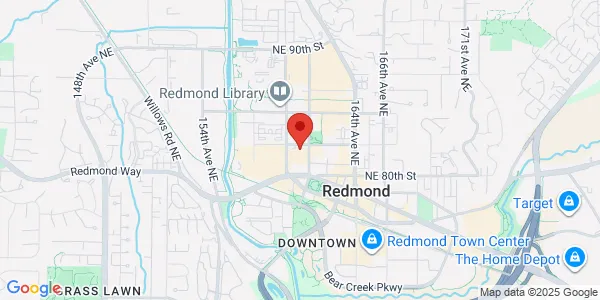 Map of 8299 161st Ave NE Ste 1001 Redmond, WA 98052