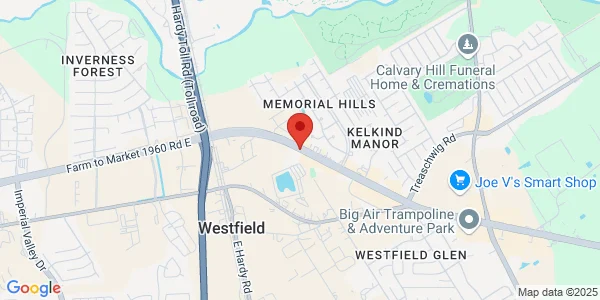 Map of 2010 Fm 1960 Rd E Houston, TX 77073