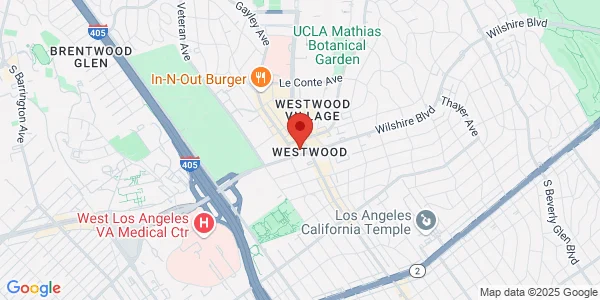 Map of 10921 Wilshire Blvd Mezzanine Level Los Angeles, CA 90024