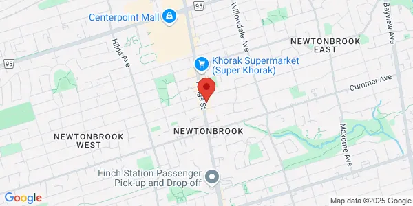 Map of 6023 Yonge Street Toronto, ON M2M 3W2 Canada