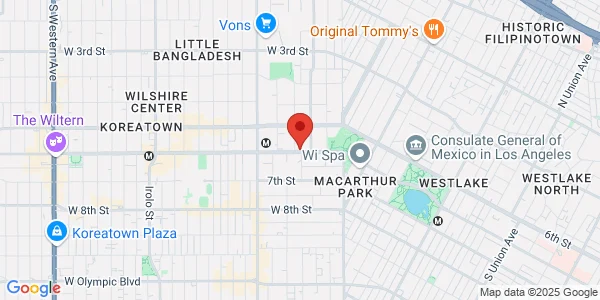 Map of 3055 Wilshire Blvd Ste 150 Los Angeles, CA 90010
