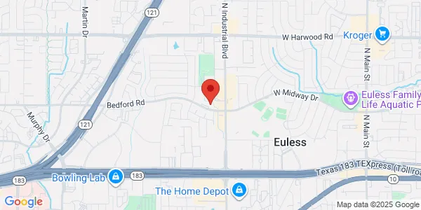 Map of 4157 Bedford Rd Ste 200 Bedford, TX 76021