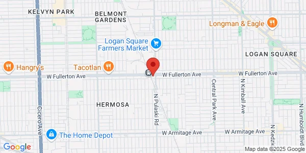 Map of 4009 W Fullerton Ave Chicago, IL 60639
