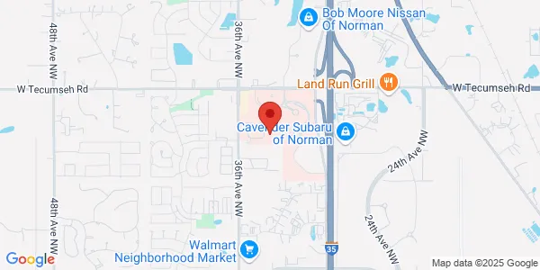 Map of 3440 RC Luttrell Dr Ste 200 Norman, OK 73072