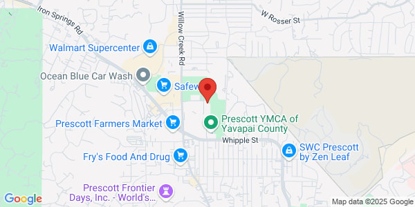 Map of 1005 Division St Prescott, AZ 86301