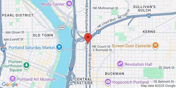 Map of 172 NE Martin Luther King Jr Blvd Portland, OR 97232