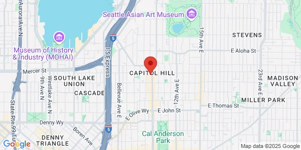 Map of 531 Broadway E Ste 10 Seattle, WA 98102