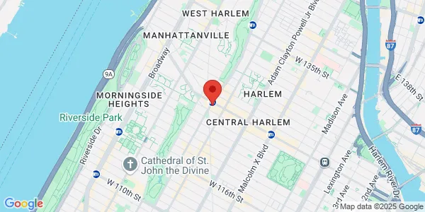 Map of 288 Saint Nicholas Ave New York, NY 10027